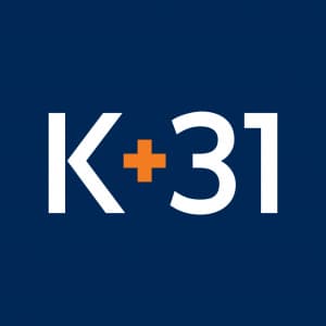 Логотип компании К+31 Логотип компании К+31